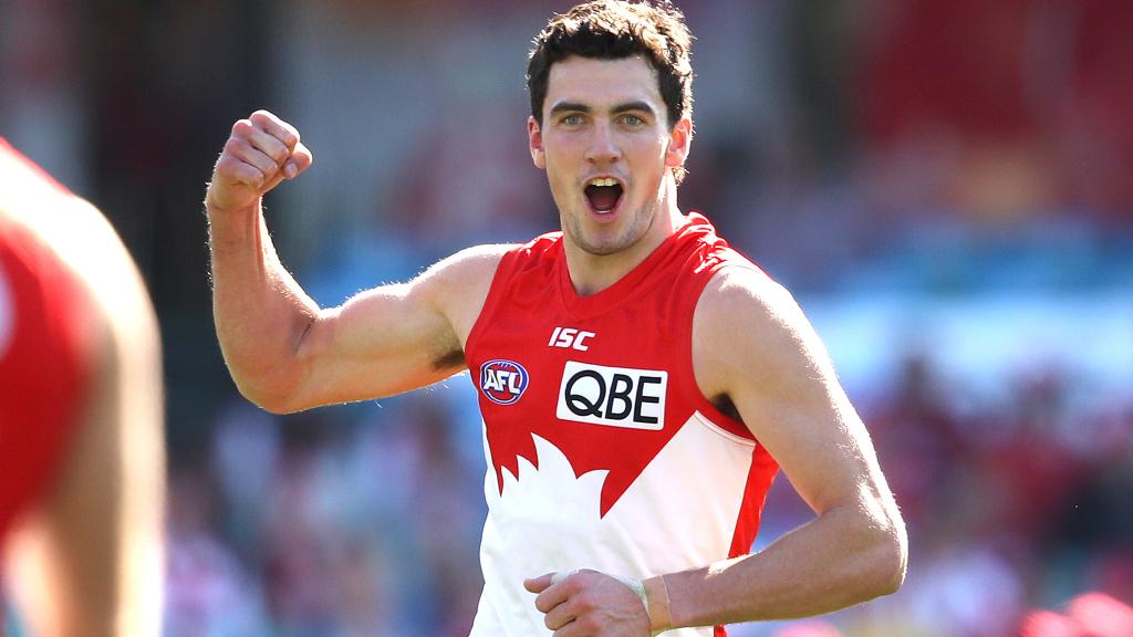 Sydney's Tom McCartin is one of the AFL’s best young key forwards. Picture: Phil Hillyard