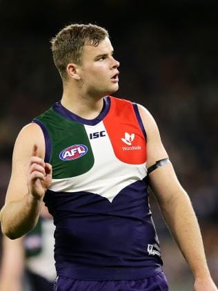 Fremantle ruckman Sean Darcy has previously been linked with Geelong. Picture: Will Russell/AFL Photos via Getty Images.