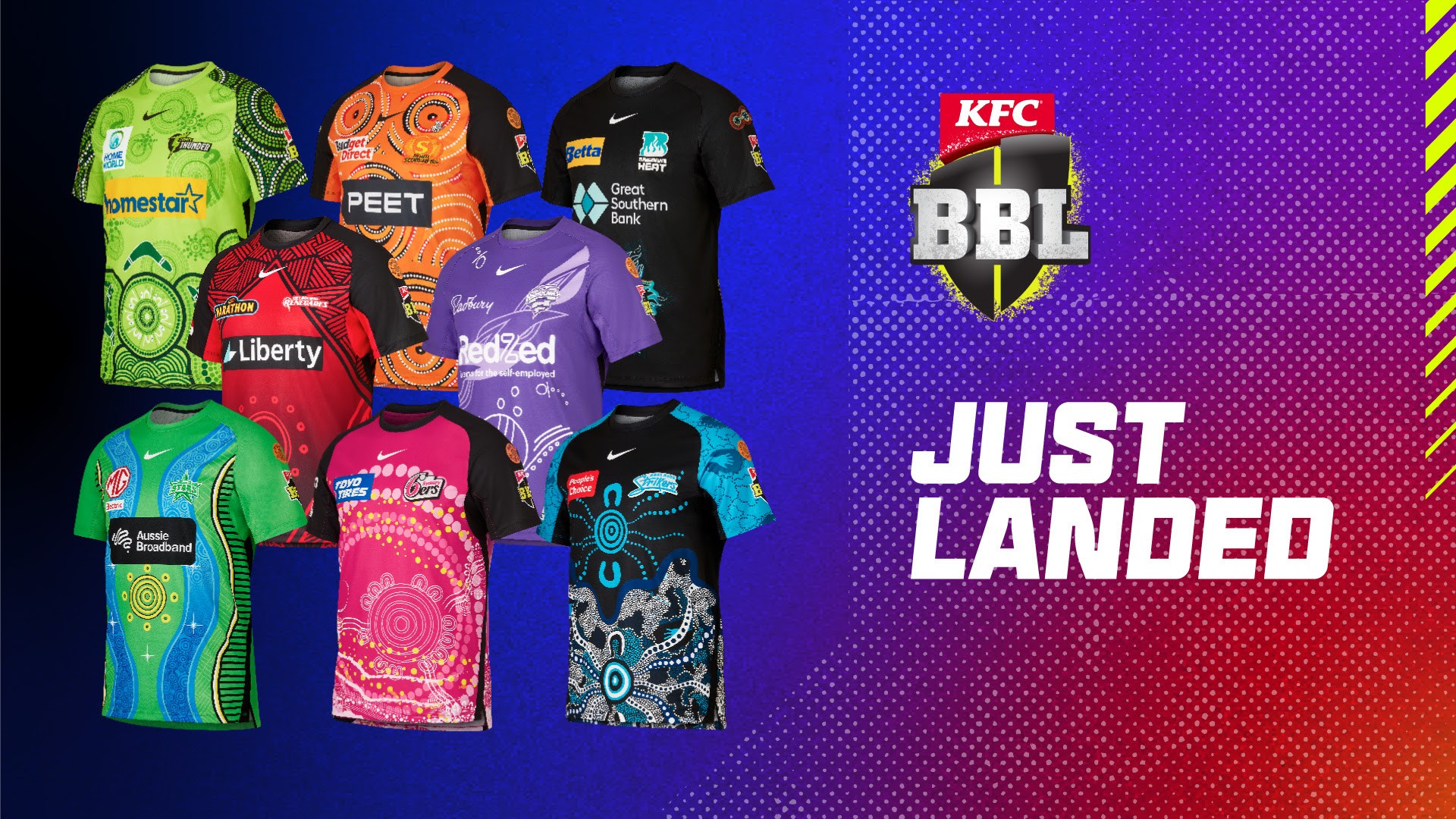 Just Landed: Official Big Bash x Nike Indigenous Replica Jerseys