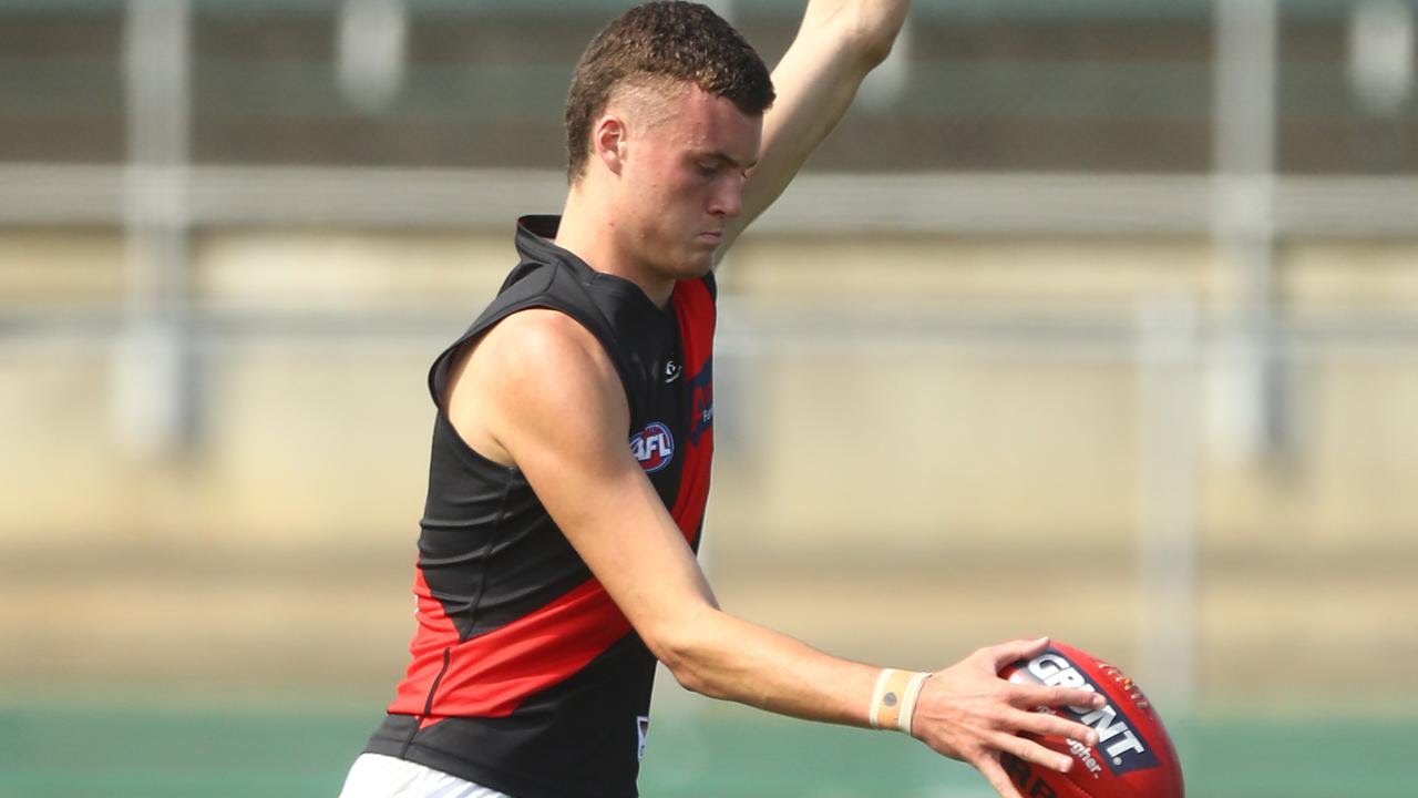 Towering Nik Cox has the Dons excited by his prospects. Picture: Getty Images