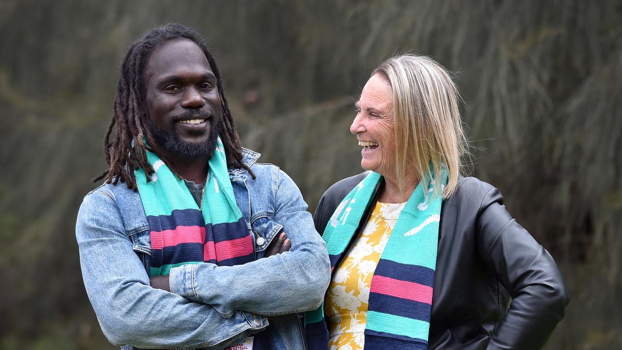 McDonald-Tipungwuti was a skilled netballer and may one day become a netball coach. Picture: Nicki Connolly