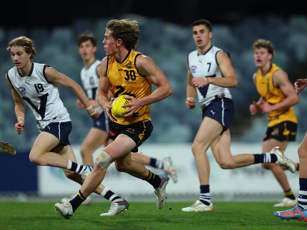 Daniel Curtin is hot property in the 2023 draft. Picture: Getty Images