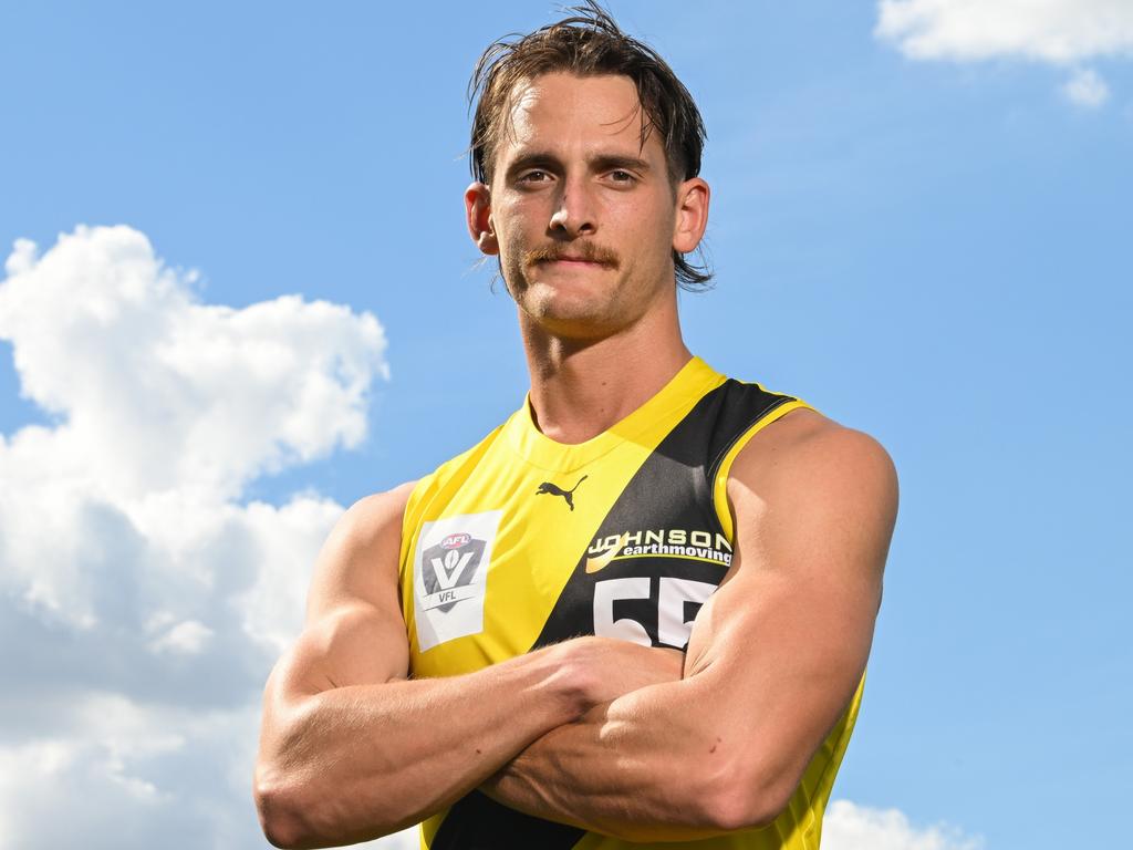 Lachlan Street will lead Richmond. Picture: Morgan Hancock/AFL Photos via Getty Images