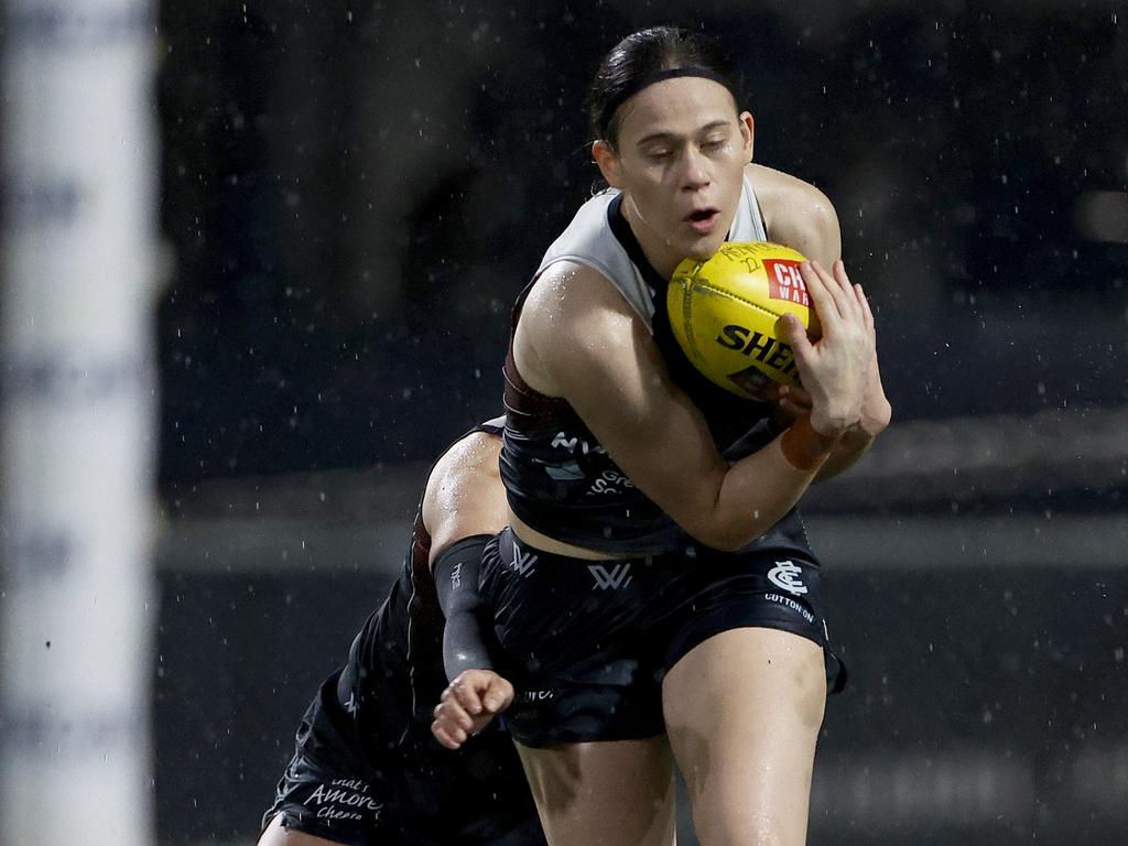 Serena Gibbs played six games for the Blues. Picture: Jonathan DiMaggio/Getty Images