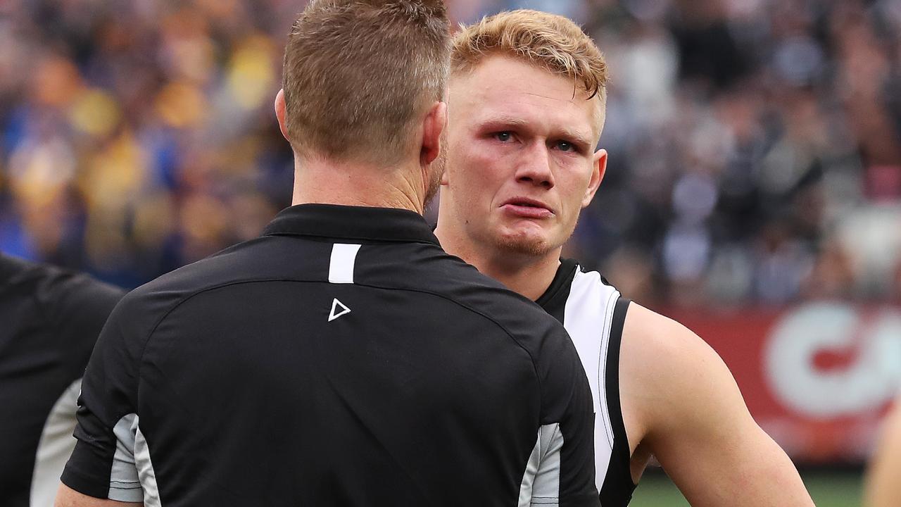 [PLAYERCARD]Adam Treloar[/PLAYERCARD] nearly quit footy, mental health battles, crying in the spa,  Collingwood losing Grand Final, AFL360 | Herald Sun