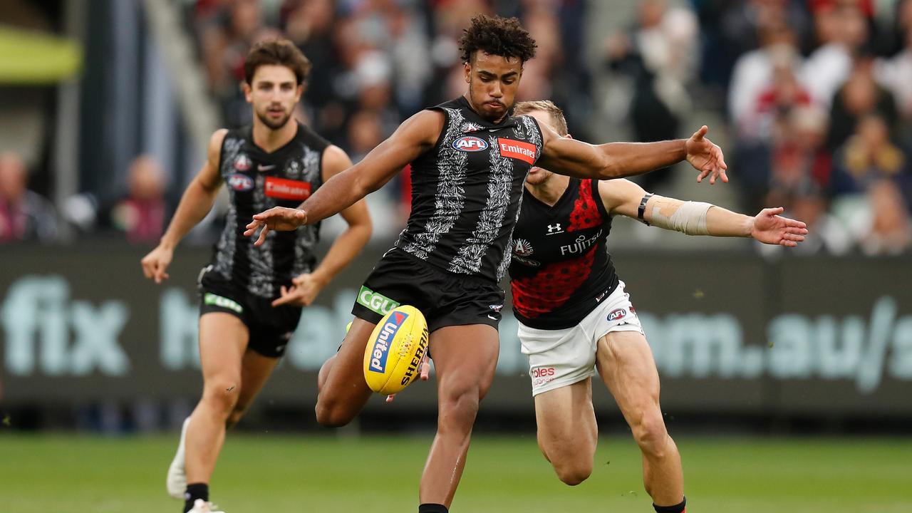 Isaac Quaynor is among Collingwood’s crop of youngsters. Picture: Getty Images