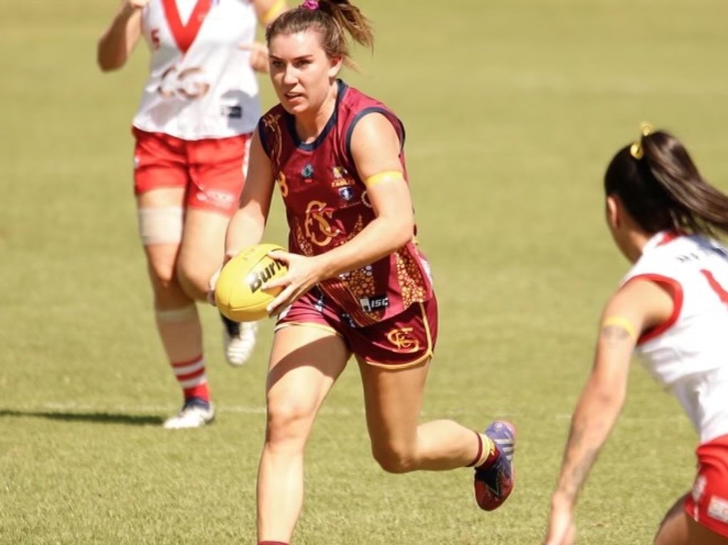 Irishwoman Joanne Cregg is one of a number of exciting players drafted to Fremantle. Picture: Supplied