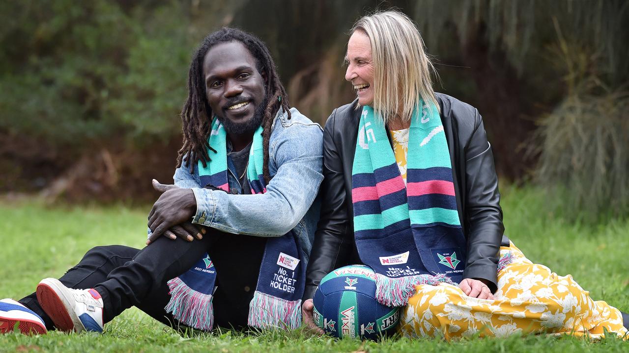 Anthony McDonald-Tipungwuti and his mum Jane McDonald came together in extraordinary circumstances after Tipungwuti’s tragic childhood. Picture: Nicki Connolly