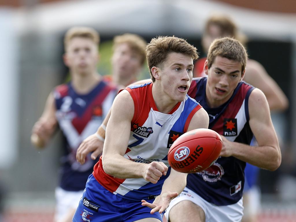 Jacob Konstanty shone for the Gippsland Power this season. Picture: Jonathan DiMaggio/AFL Photos via Getty Images