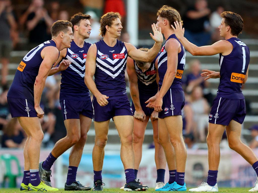 Will Schofield believes Fremantle have the team to win the flag in 2023. Picture: James Worsfold/AFL Photos/via Getty Images