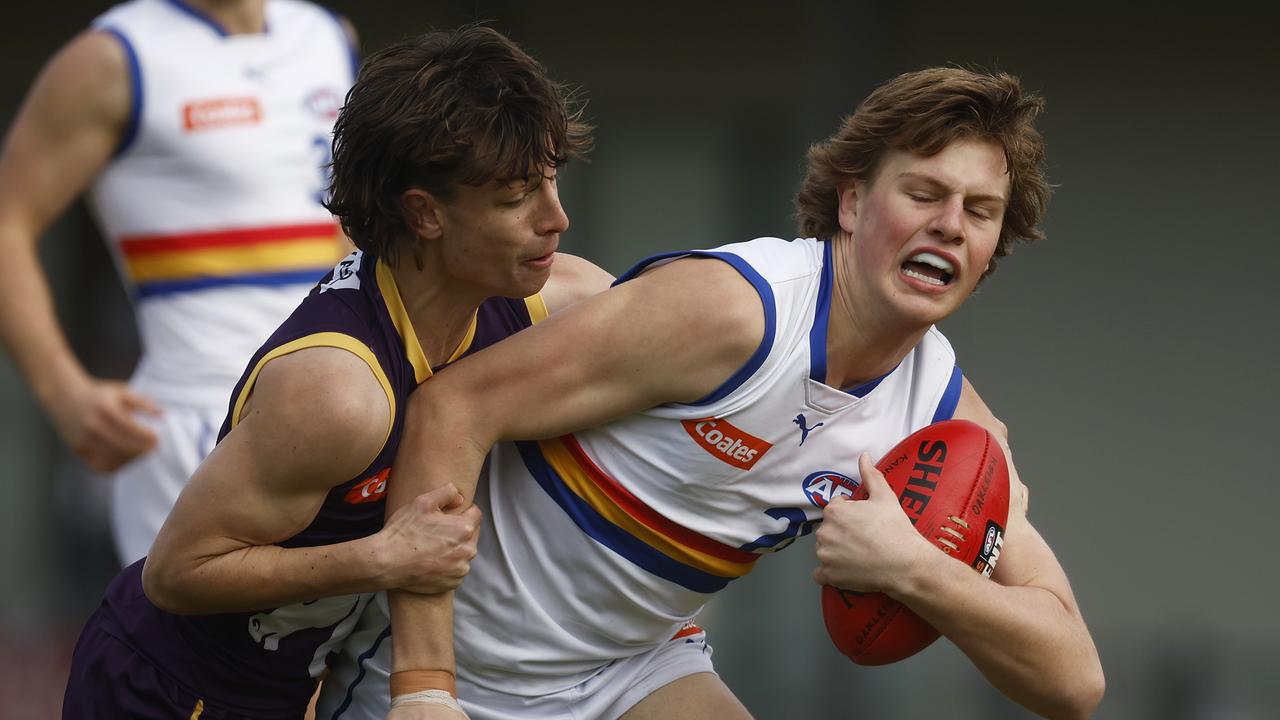 Eastern Ranges prospect Josh Smillie is a big-bodied midfielder. Picture: Getty Images