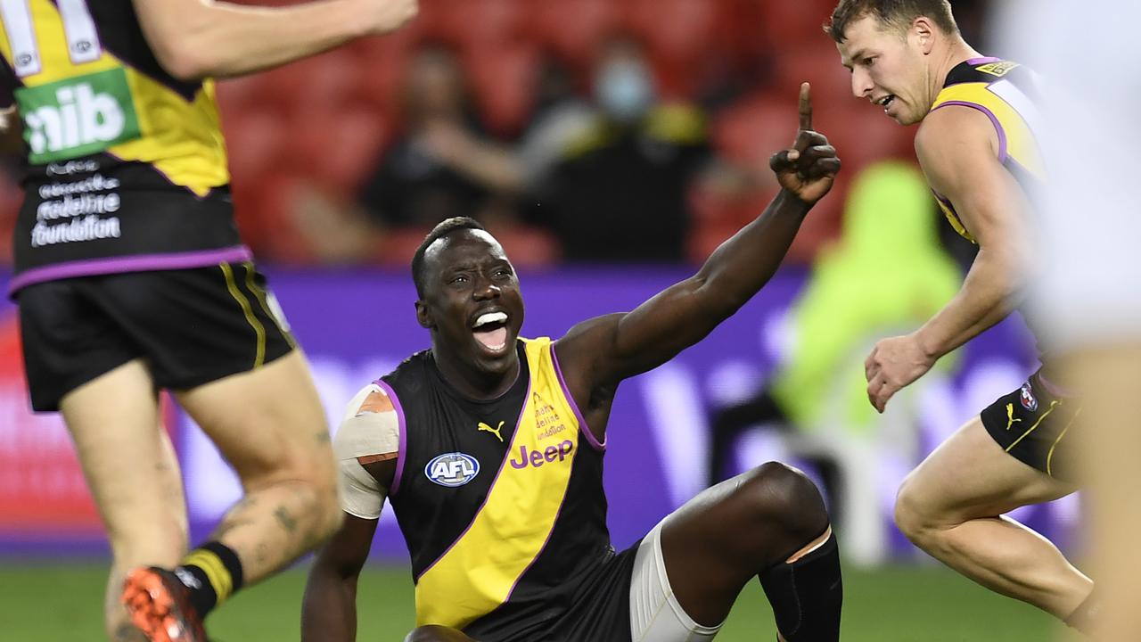 [PLAYERCARD]Mabior Chol[/PLAYERCARD] would make a good fit at North as a secondary ruckman.