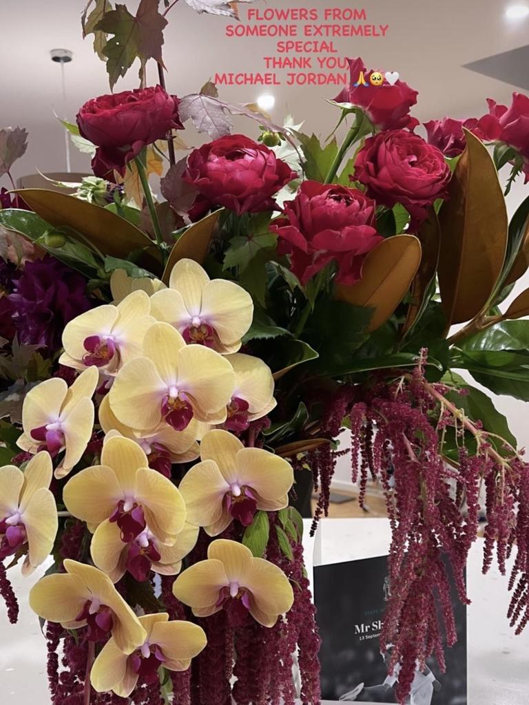 Michael Jordan sent the family flowers and his condolences.