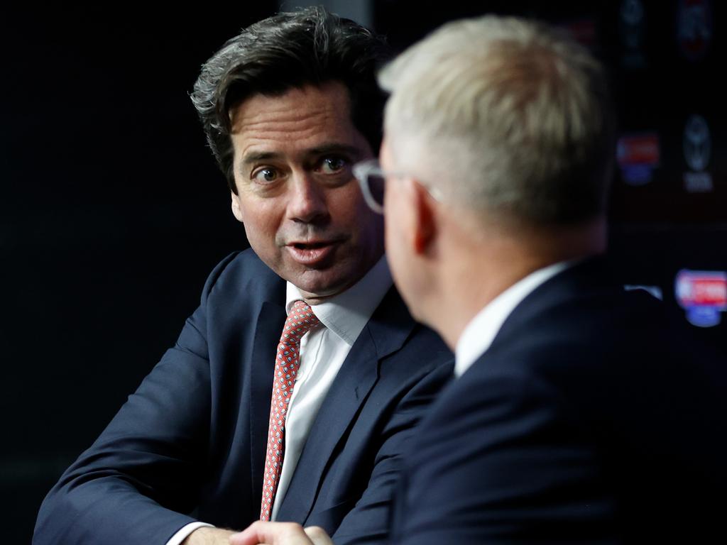 Gillon McLachlan is tipped to step down as AFL CEO at the end of next season. Picture: Getty Images