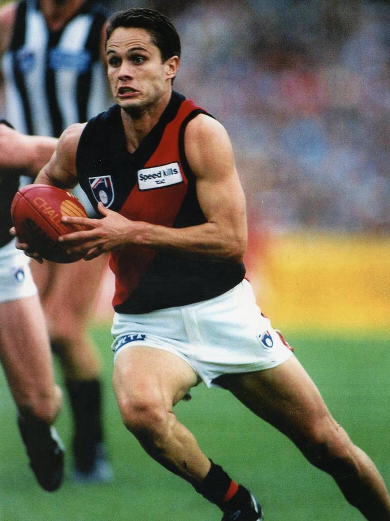 Gavin Wanganeen in action for the Bombers in 1995.
