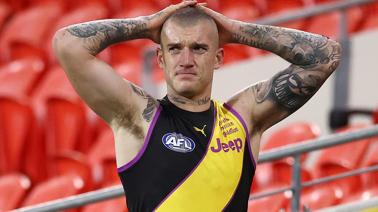 Dustin Martin is eager to return for the Tigers. Picture: Michael Klein