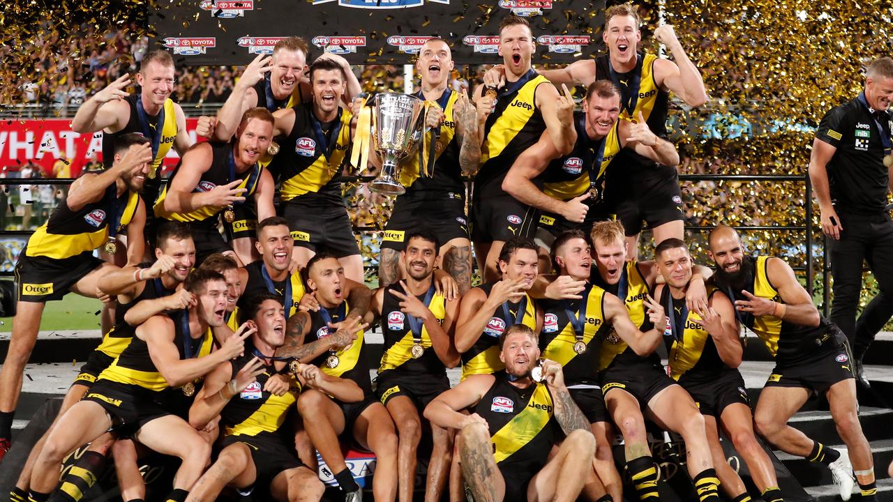 The Tigers’ dynasty is still being written. Picture: AFL Photos/Getty Images