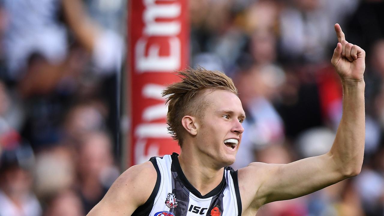 Jaidyn Stephenson burst onto the scene with Collingwood.