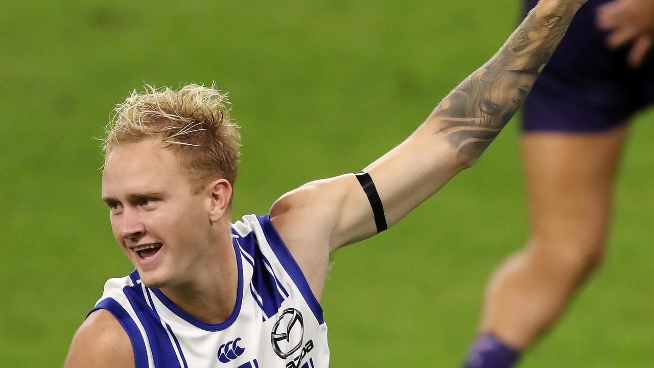 Jaidyn Stephenson says he’s enjoying life as a Kangaroo.