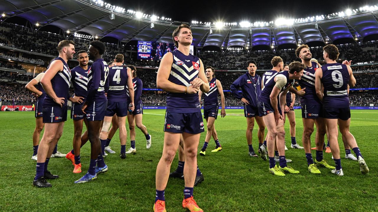 Optus Stadium is likely to be unavailable for round 1 of the AFL season. Picture: Daniel Carson/AFL Photos via Getty Images