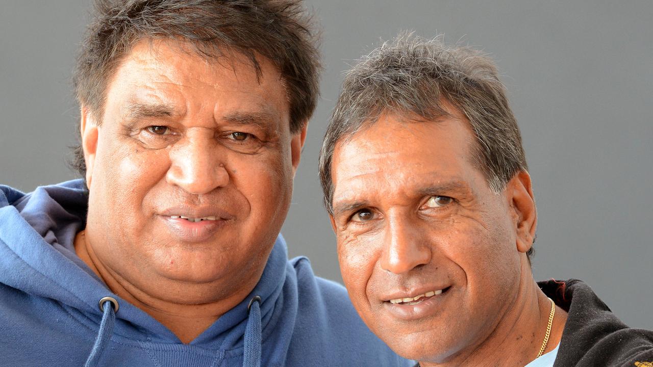 Famous brothers Phil (left) and Jimmy Krakouer who set alight the VFL during the eighties.