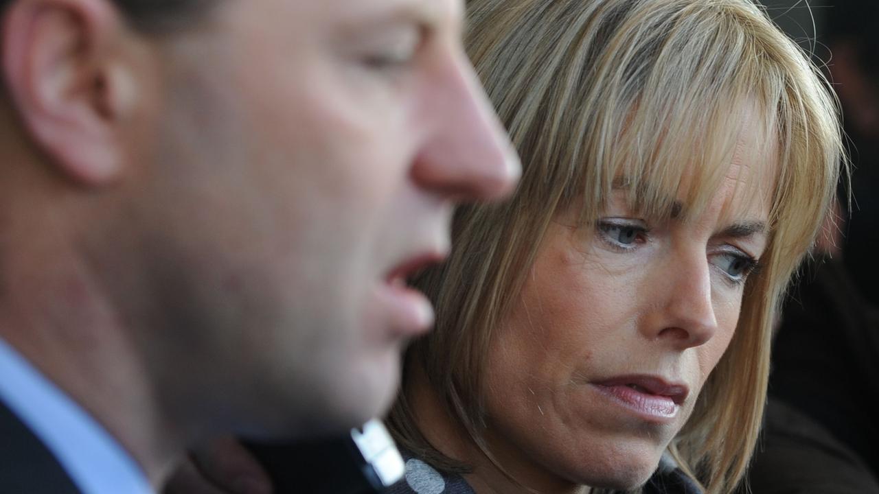 The parents of Madeleine McCann, Gerry McCann (L) and his wife Kate McCann. Picture: Francisco Leong/AFP