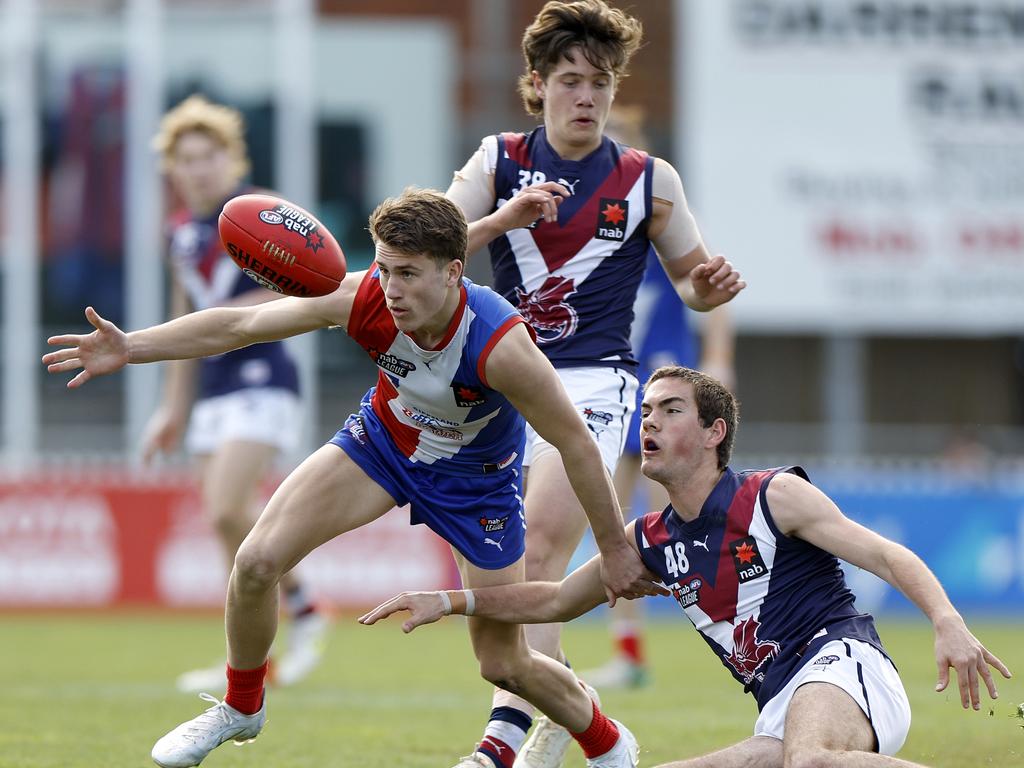Konstanty has played in the midfield and forward line. Picture: Jonathan DiMaggio/AFL Photos via Getty Images