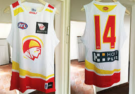 Image result for gold coast guards afl guernsey