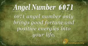 Angel Number 6071 Meaning: Your Best Life Awaits | SunSigns.Org