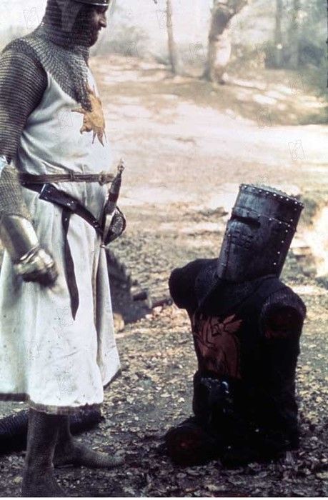 Monty Python's Holy Grail | Monty python, Blackest knight, Python