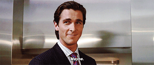 Popular American Psycho GIF - Maybe Americanpsycho Suit - Discover & Share GIFs