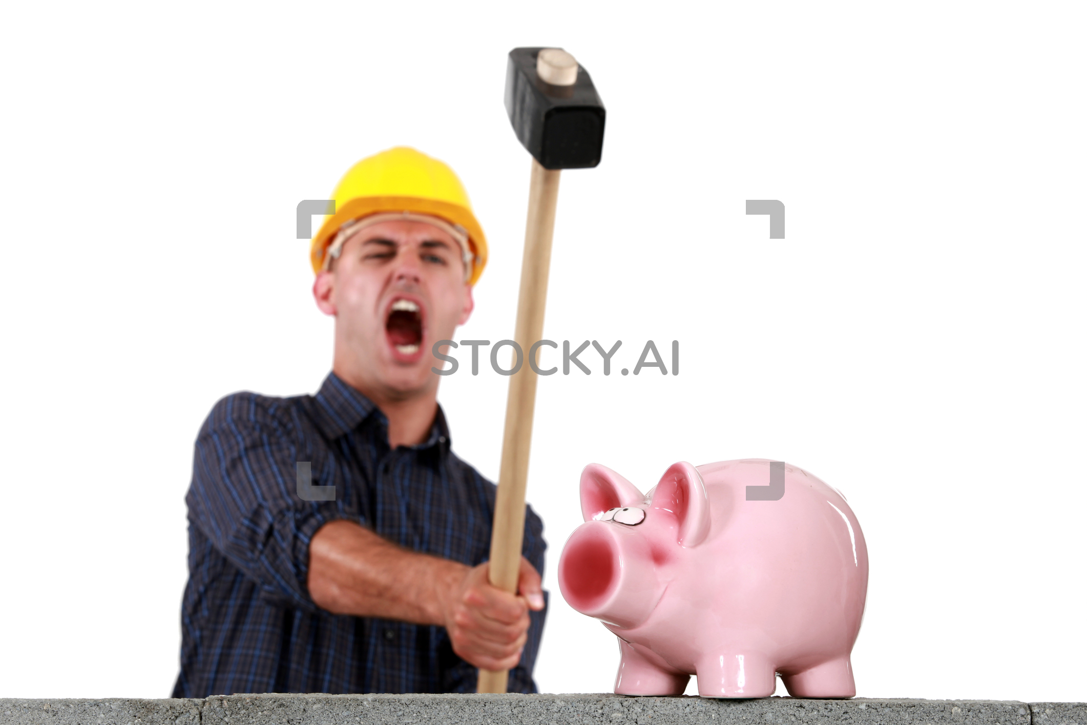 image-Craftsman-breaking-a-pig-bank-with-a-hammer-stocky-ai-9257854.jpg