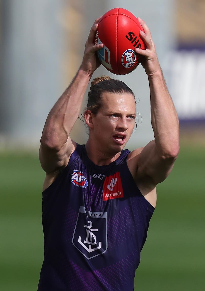 Nat Fyfe has come back fit and firing.