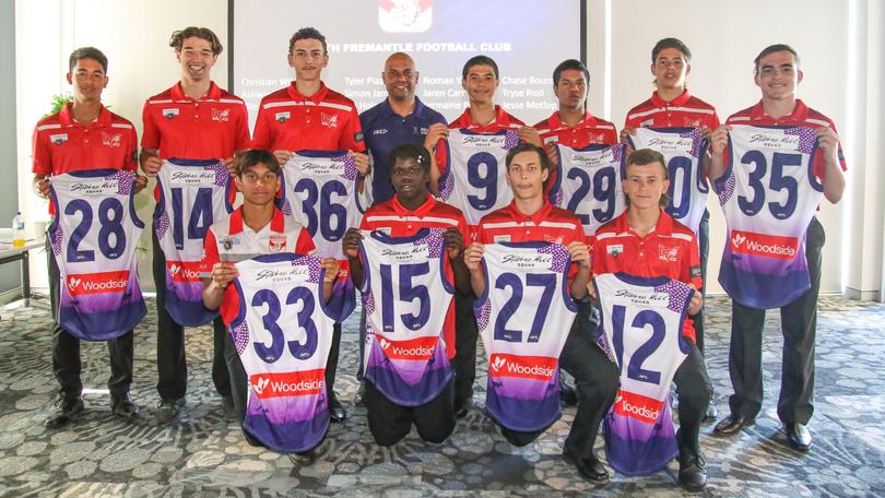 South Fremantle colts debutants Ashwin Malik and Chase Bourne are part of Fremantle’s Next Generation Academy.