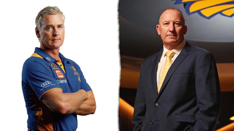 Adam Simpson and Trevor Nisbett.