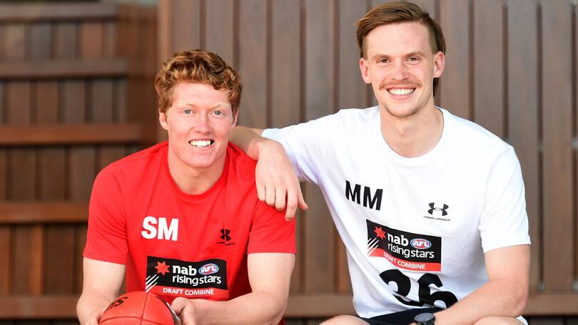 Matt Rowell and Noah Anderson will join the Gold Coast Suns in the draft.
