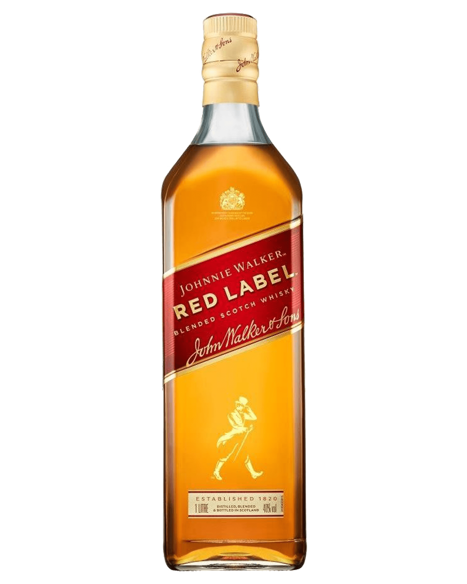 Buy Johnnie Walker Red Label Blended Scotch Whisky 1L | Dan Murphy's  Delivers