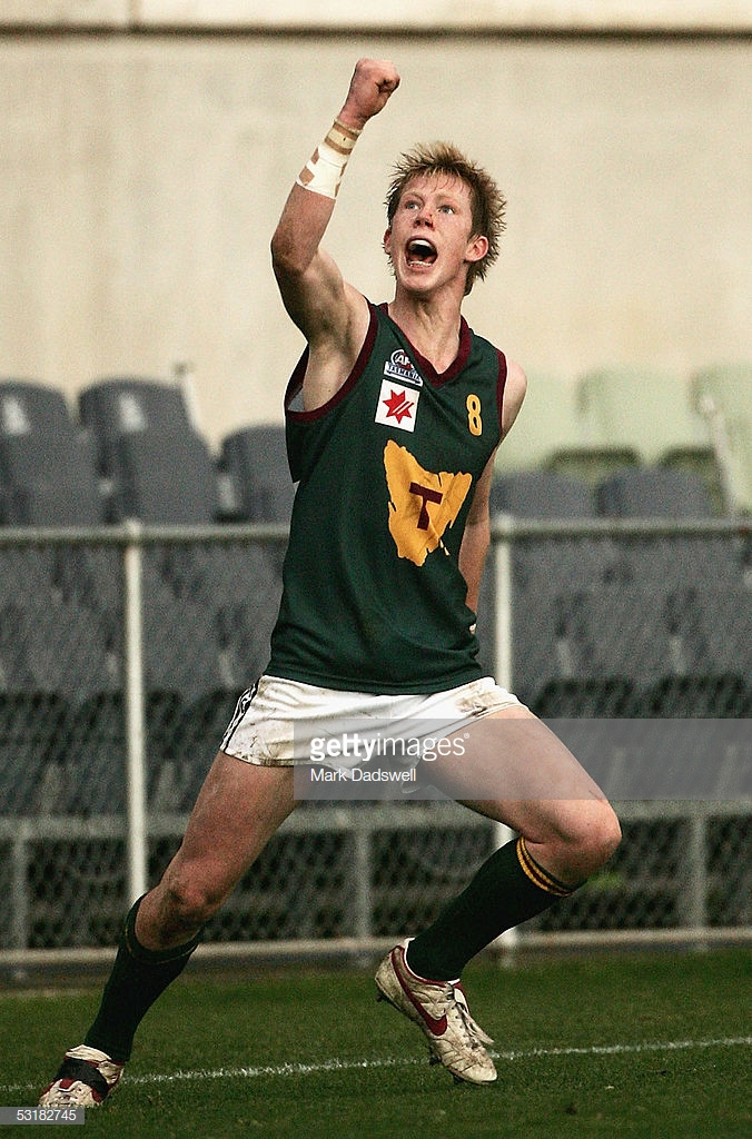 jack-riewoldt-for-tasmania-celebrates-a-goal-during-the-afl-under-18-picture-id53182745