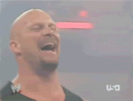 Image result for stone cold laughing gif