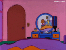 sarcastic the simpsons GIF