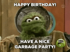 happy birthday party GIF by chuber channel