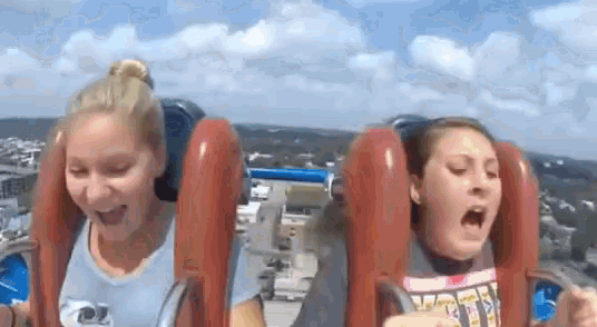 Image result for rollercoaster reaction gif