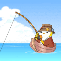 Go Fish GIF by Pudgy Penguins