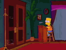 Awkward The Simpsons GIF