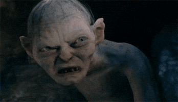 angry the lord of the rings GIF