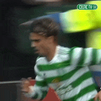 Goal Hoops GIF by Celtic Football Club