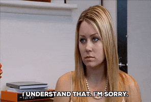 i'm sorry lauren conrad GIF by The Hills