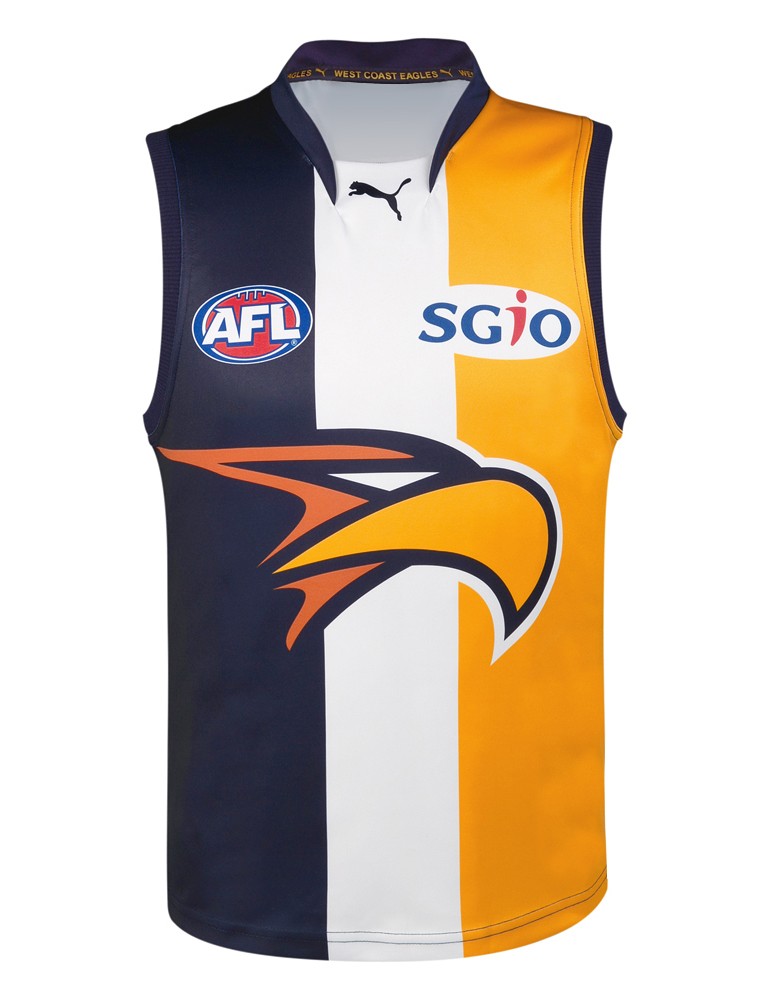 West Coast Eagles Home Guernsey on Behance