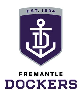 May be an image of text that says 'EST. 1994 நੰ FREMANTLE DOCKERS'