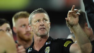 Damien Hardwick says coaches are not the ones “ruining the game”.